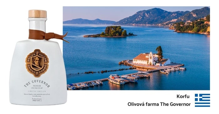Řecká olivová farma The Governo z Korfu